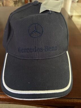 Mercedes-Benz Men's Navy Baseball Cap